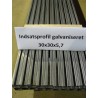30x30x5,7 mm indsatsprofil 3m - galvaniseret